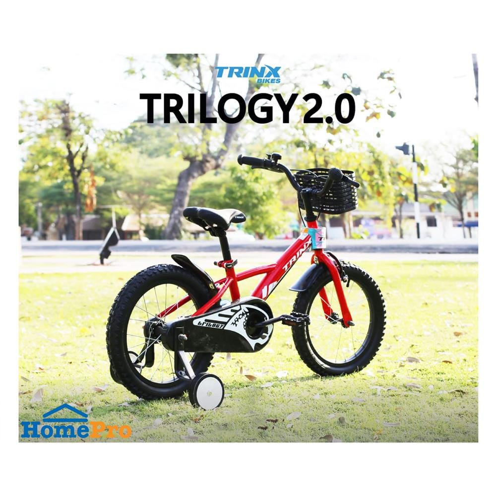 จักรยานเด็ก TRINX TRILOGY 2.0 16 นิ้ว สีแดง