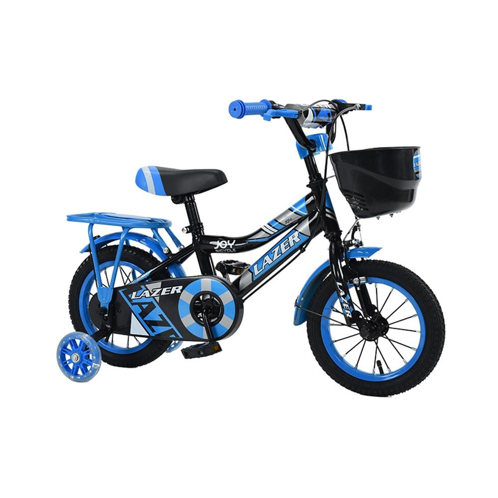 จักรยานเด็ก 12 นิ้ว JOY BICYCLE LAZER สีน้ำเงิน