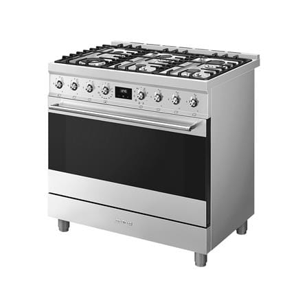 เตาปรุงอาหารแก๊ส SMEG C9GMX2 สีเงิน_1