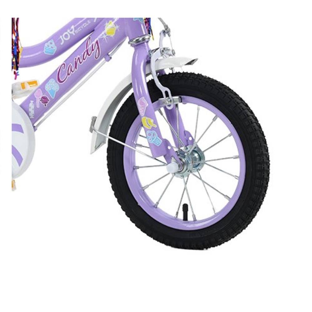 จักรยานเด็ก 12 นิ้ว JOY BICYCLE CANDY สีม่วง