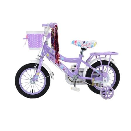 จักรยานเด็ก 12 นิ้ว JOY BICYCLE CANDY สีม่วง_1