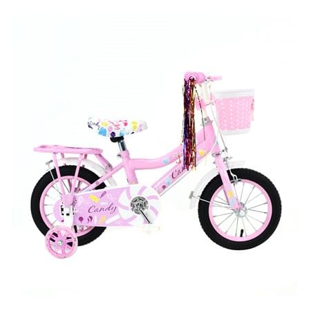 จักรยานเด็ก 12 นิ้ว JOY BICYCLE CANDY สีชมพู_0