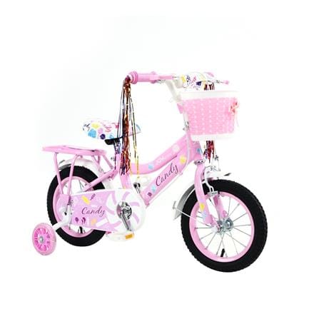 จักรยานเด็ก 12 นิ้ว JOY BICYCLE CANDY สีชมพู_2
