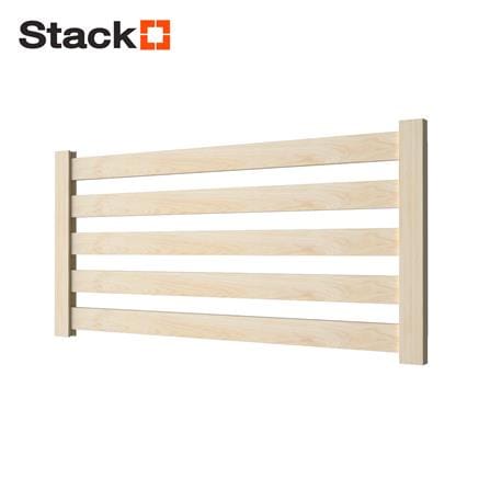 แผ่นไม้แขวนของ STACKO EZY 62x27.5x2 ซม. สีไวท์โอ๊ค