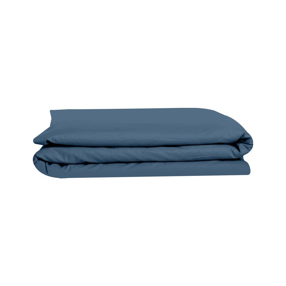 ผ้าปูที่นอน 6.5 ฟุต BED CLIP MICROTEX สี GREY BLUE