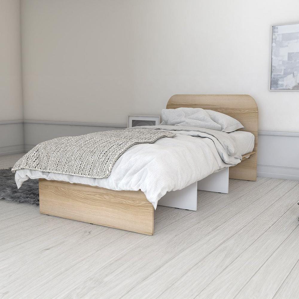 เตียง 3.5 ฟุต KONCEPT EMBRACE&nbsp;19225464 สีลินด์เบิร์ก/ขาว