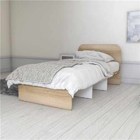 เตียง 3.5 ฟุต KONCEPT EMBRACE 19225464 สีลินด์เบิร์ก/ขาว_1