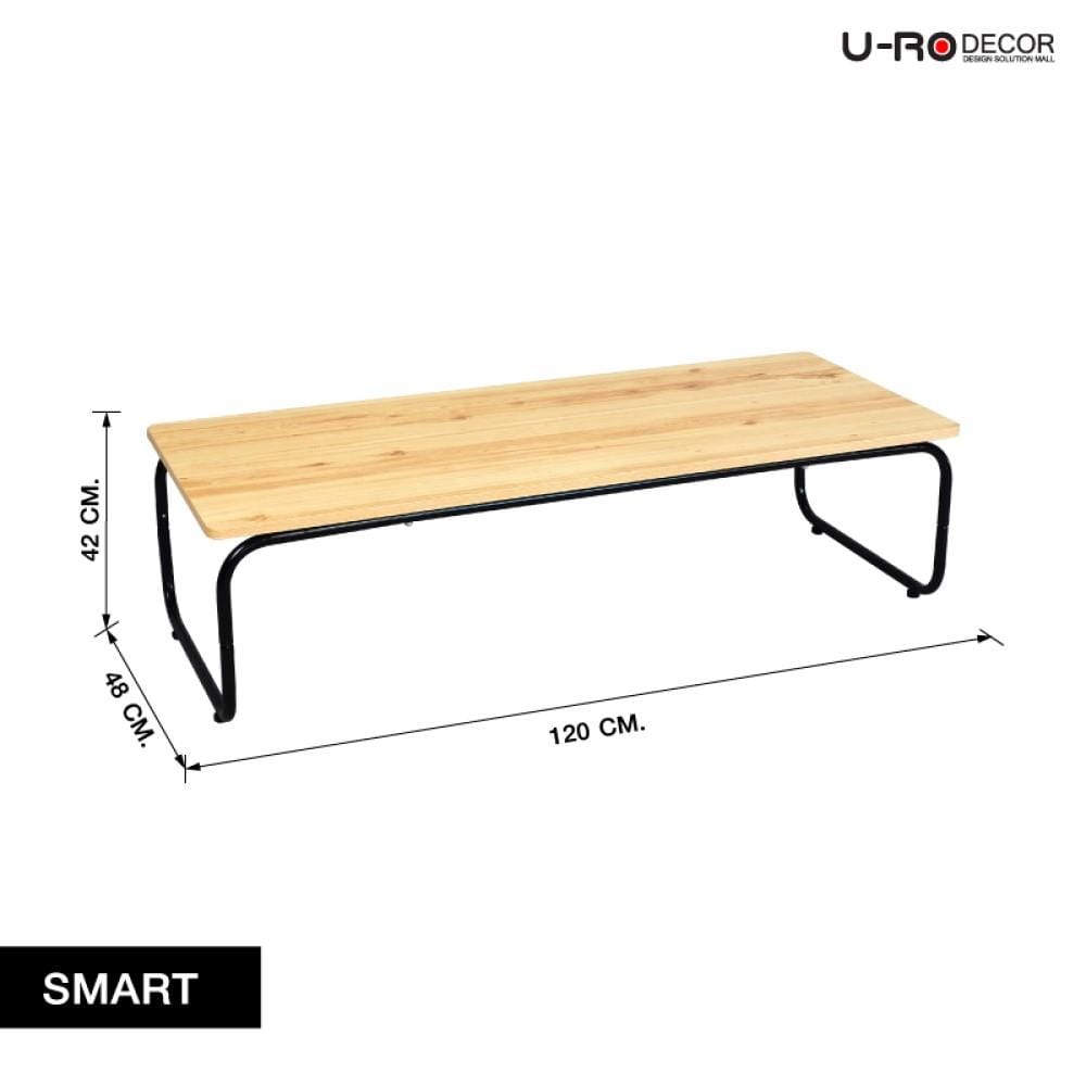 โต๊ะกลาง U-RODECOR SMART 000002077 สีโอ๊คอ่อน