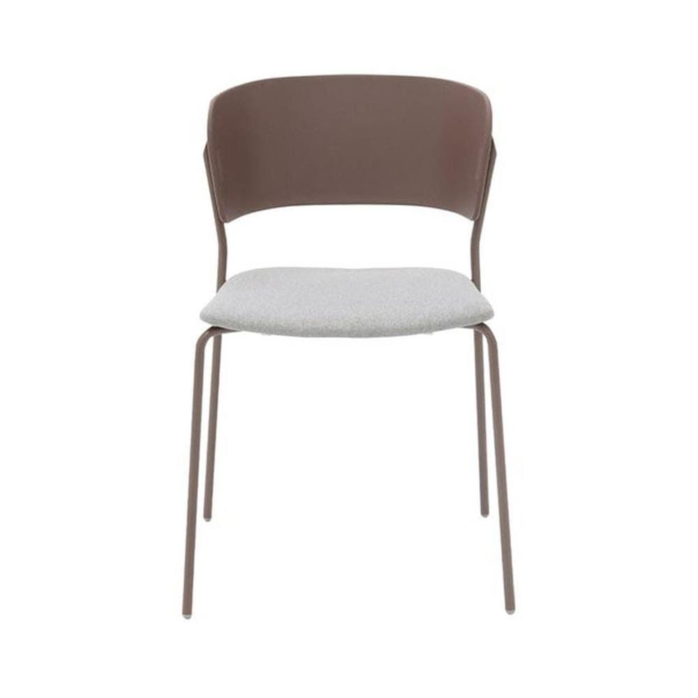 เก้าอี้ห้องอาหาร KONCEPT LAVILL 19224059 สีเทา/น้ำตาล