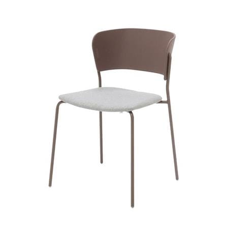 เก้าอี้ห้องอาหาร KONCEPT LAVILL 19224059 สีเทา/น้ำตาล_0