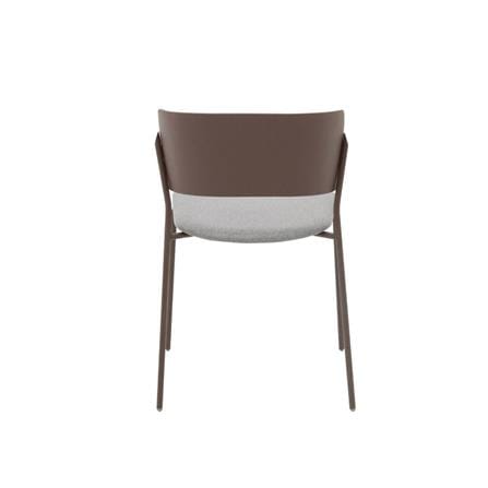 เก้าอี้ห้องอาหาร KONCEPT LAVILL 19224059 สีเทา/น้ำตาล_8