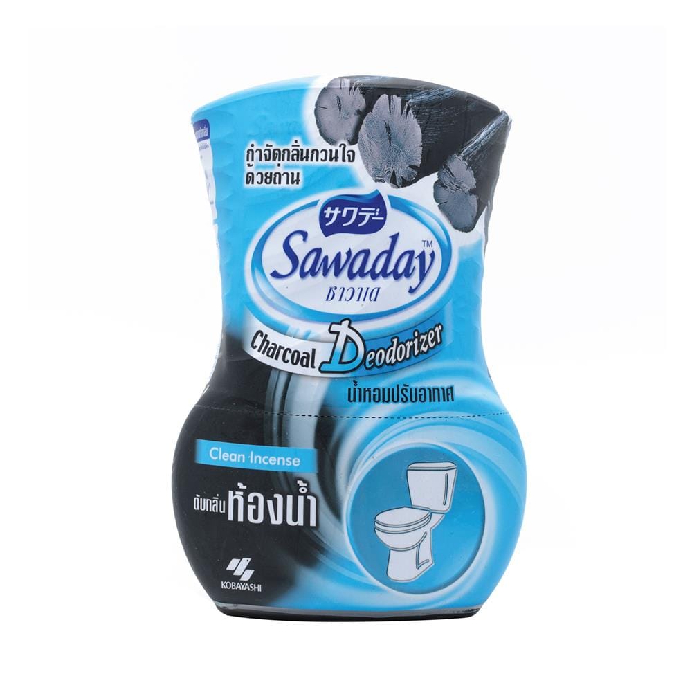 น้ำหอมปรับอากาศดับกลิ่นห้องน้ำ SAWADAY 350 มล. CHARCOAL