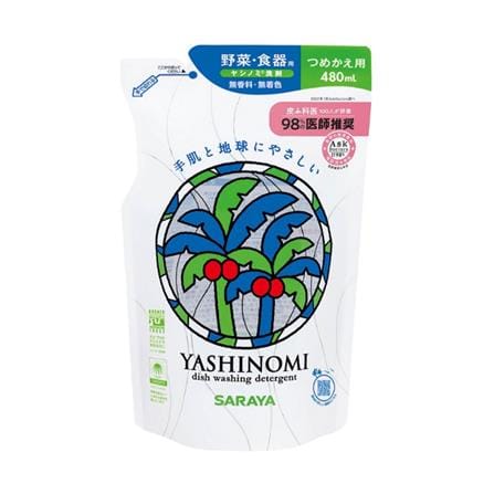 รีฟิลน้ำยาล้างจาน YASHINOMI 480 มล._0