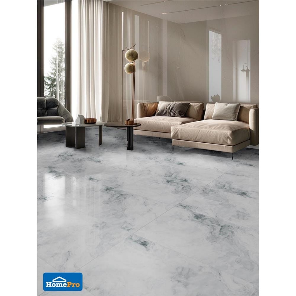 กระเบื้องพื้นพอร์ซเลน 60x120 ซม. MAxIMUS กีเอโร่ ขาว A 1.44 ตร.ม.