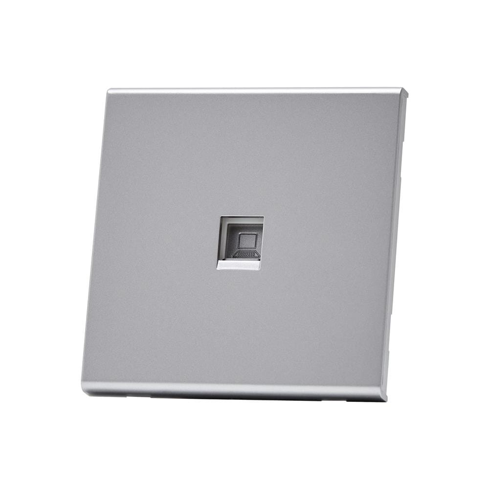 เต้ารับคอมพิวเตอร์ CAT6 SAHN D18-SL สีเงิน