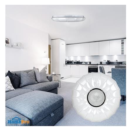 ไฟเพดาน LED LUMAX 03-A1570 19 นิ้ว 60 วัตต์ DAYLIGHT/COOL WHITE/WARM WHITE สีขาว_4