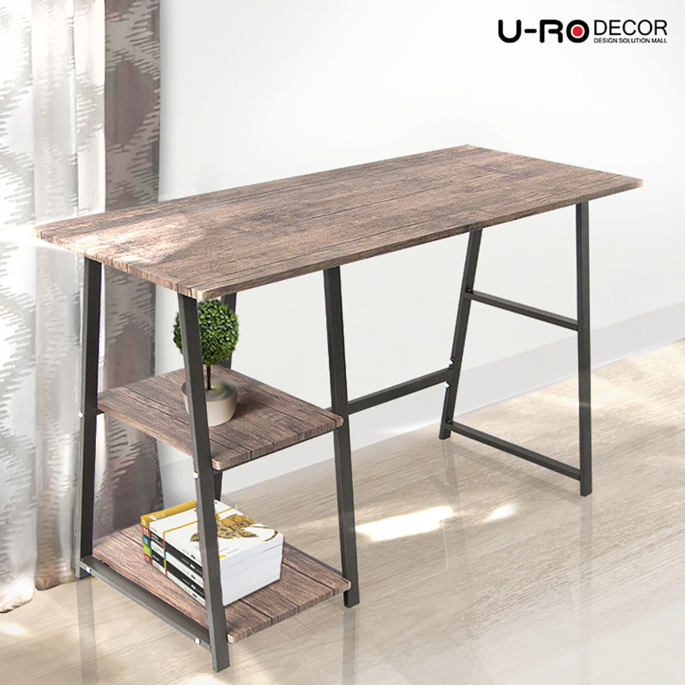 โต๊ะทำงาน U-RO DECOR LASVEGAS 000001976 120 ซม. สีโอ๊ค