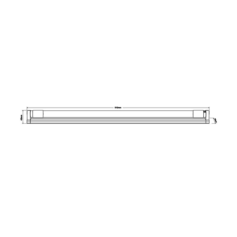 ชุดรางนีออน LED SHINING T8 S-TSR00965R-1GL 9 วัตต์ DAYLIGHT