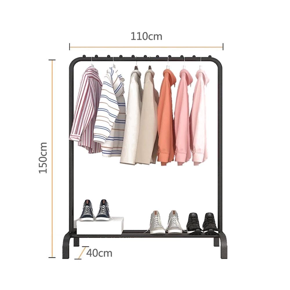 ราวตากผ้า HANSEN BASIC 1.1 เมตร สีดำ