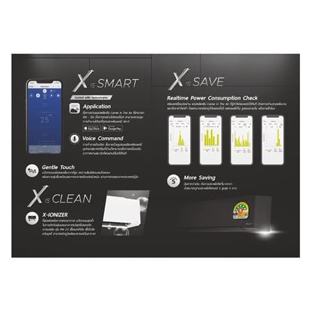 แอร์ผนัง CARRIER 42TVAB018WI 18000 บีทียู อินเวอร์เตอร์_4