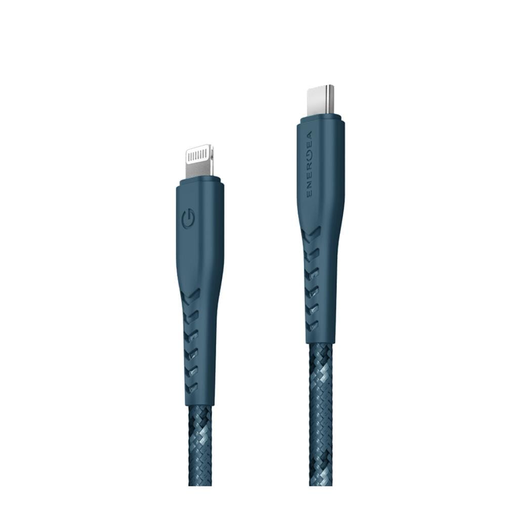 สายชาร์จ USB-C TO LIGHTNING ENERGEA NYLOFLEX 1.5 เมตร สีน้ำเงิน