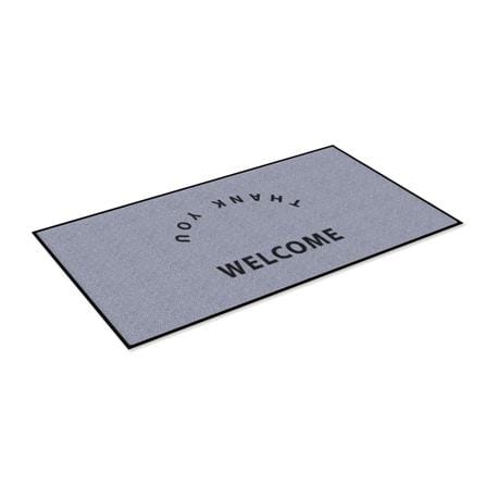 พรมเช็ดเท้าดักฝุ่น KLEEN-TEX WELCOME 70X150 ซม. สีเทา_3