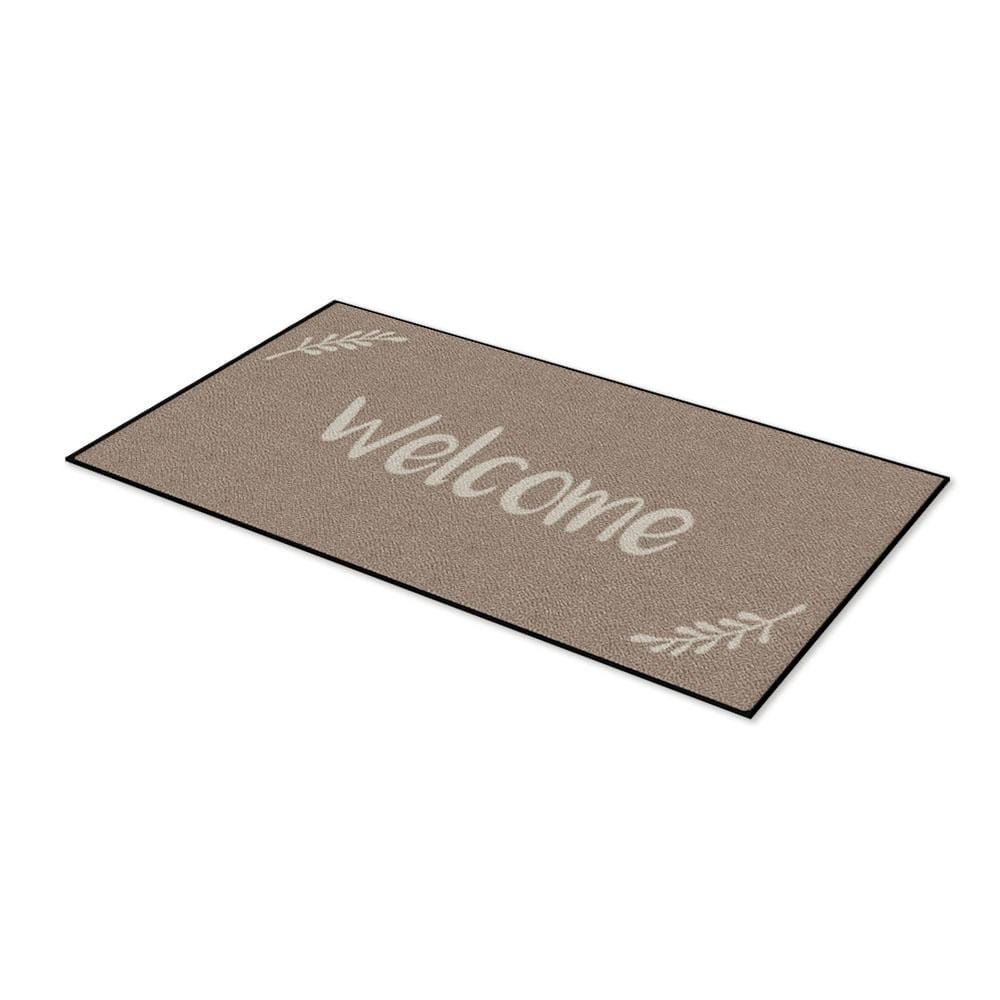 พรมเช็ดเท้าดักฝุ่น KLEEN-TEX WELCOME 70X150 ซม. สีน้ำตาล