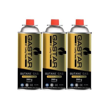 แก๊สกระป๋อง LUCKY FLAME GSP-001P3 แพ็ก 3 กระป๋อง_0