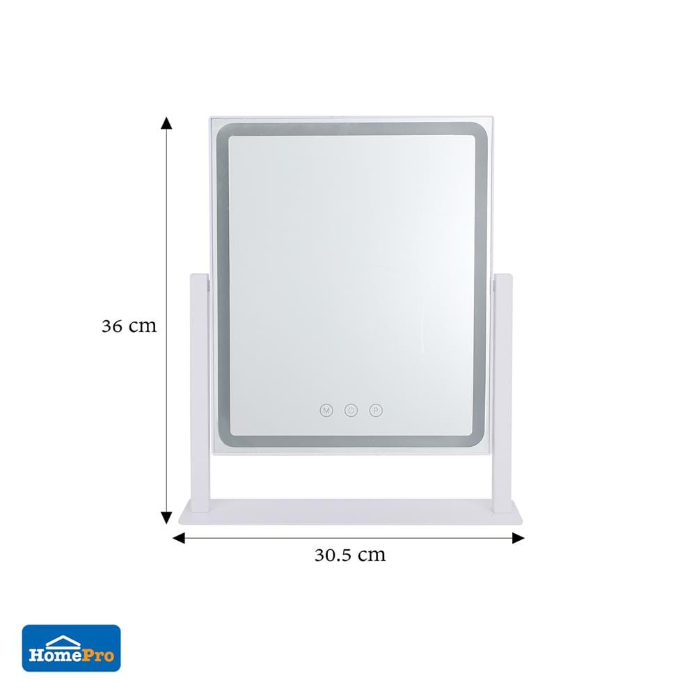 กระจกส่องหน้า LED MOYA K23120 สีขาว