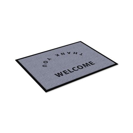 พรมเช็ดเท้าดักฝุ่น KLEEN-TEX WELCOME 60X85 ซม. สีเทา_3