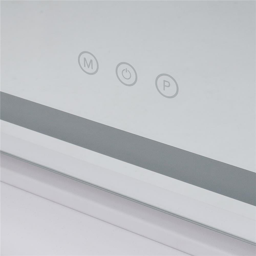 กระจกส่องหน้า LED MOYA K23122 สีขาว