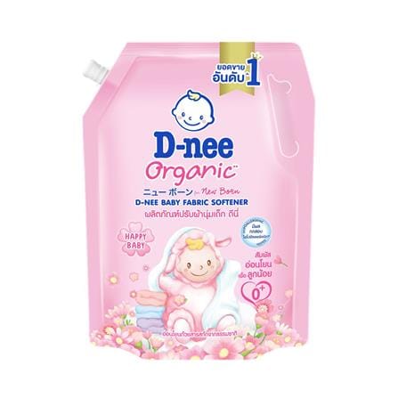 น้ำยาปรับผ้านุ่มเด็ก D-NEE 1100 มล. HAPPY BABY_0