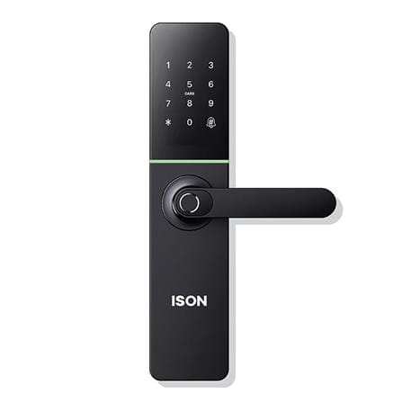 กลอนดิจิตอล ISON H-9991 BL สีดำ_0