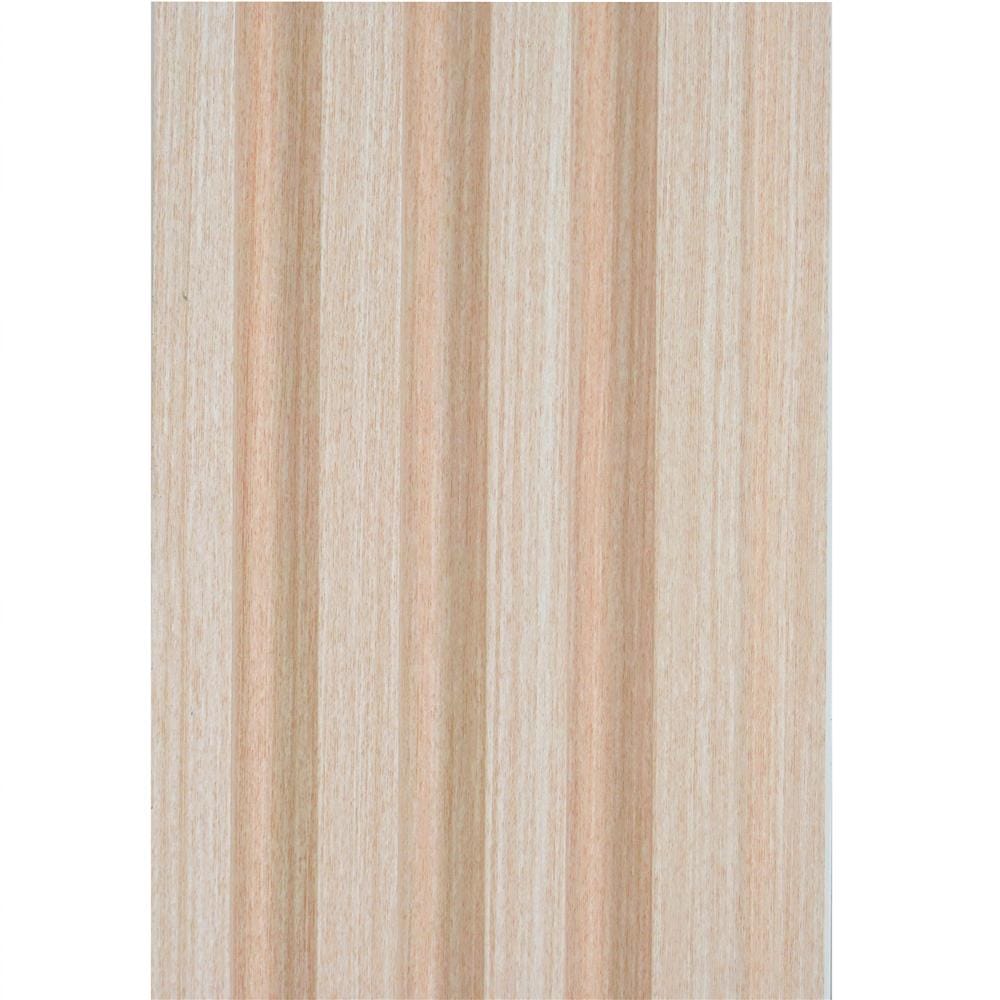 แผ่นผนัง PVC CROBERN PVC03 15.2X1.8X240 ซม. สีโอ๊ค