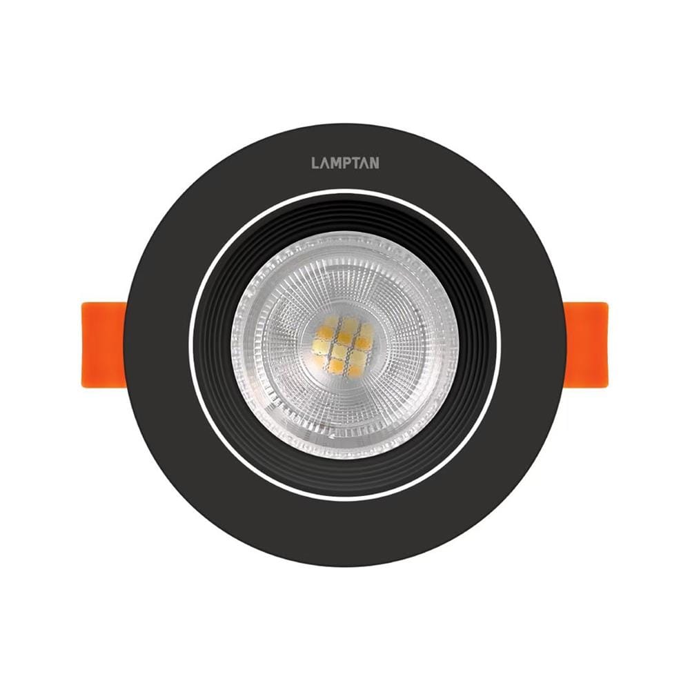 ดาวน์ไลท์ LED LAMPTAN SPOTLIGHT COLOUR CHOICE ADAPT 3.5 นิ้ว 7 วัตต์ DAYLIGHT/COOL WHITE/WARM WHITE สีดำ