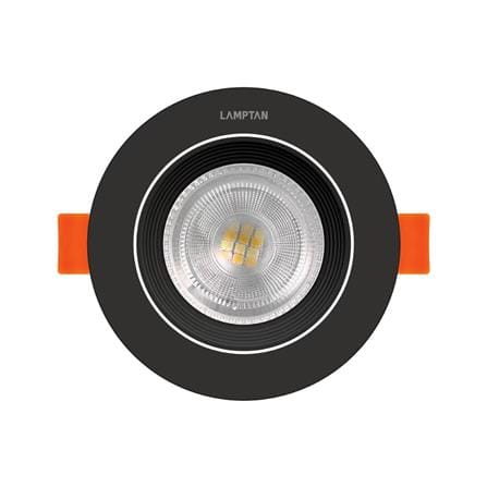 ดาวน์ไลท์ LED LAMPTAN SPOTLIGHT COLOUR CHOICE ADAPT 3.5 นิ้ว 7 วัตต์ DAYLIGHT/COOL WHITE/WARM WHITE สีดำ_0