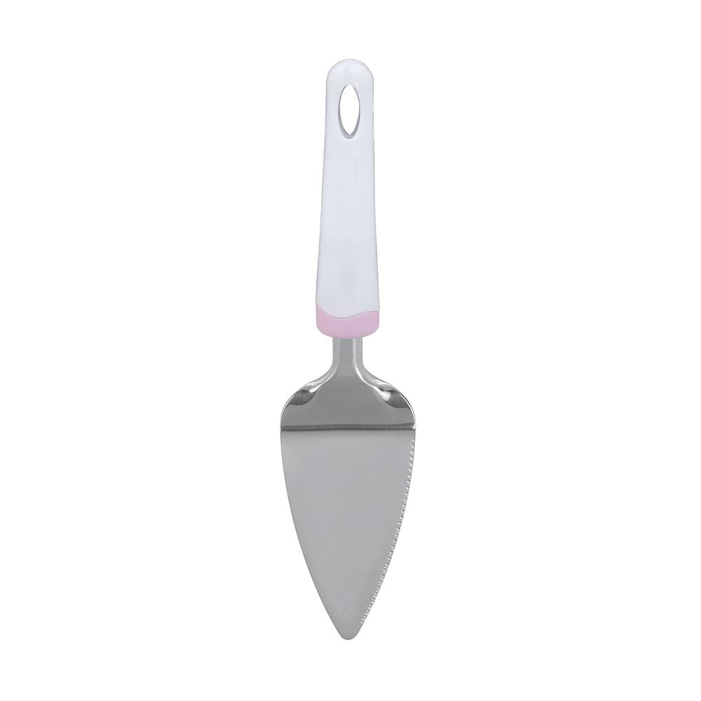 ที่ตักเค้กสเตนเลส PENGUIN KSA06 สีชมพู