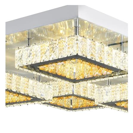 ไฟถาด LED LUMAX 01-A0205 64 วัตต์ DAYLIGHT/COOL WHITE/WARM WHITE สีเงิน 1 หัว_1
