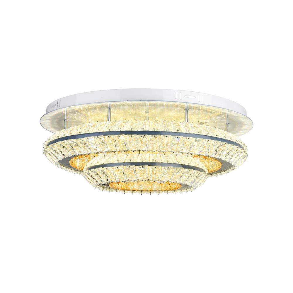 ไฟถาด LED LUMAX 01-A0203 42 วัตต์  DAYLIGHT/COOL WHITE/WARM WHITE สีเงิน 1 หัว