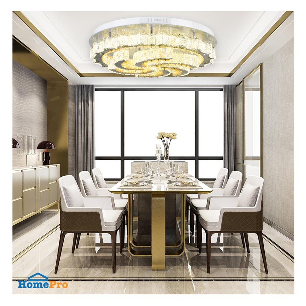 ไฟถาด LED LUMAX 01-A0204 64 วัตต์  DAYLIGHT/COOL WHITE/WARM WHITE สีเงิน 1 หัว