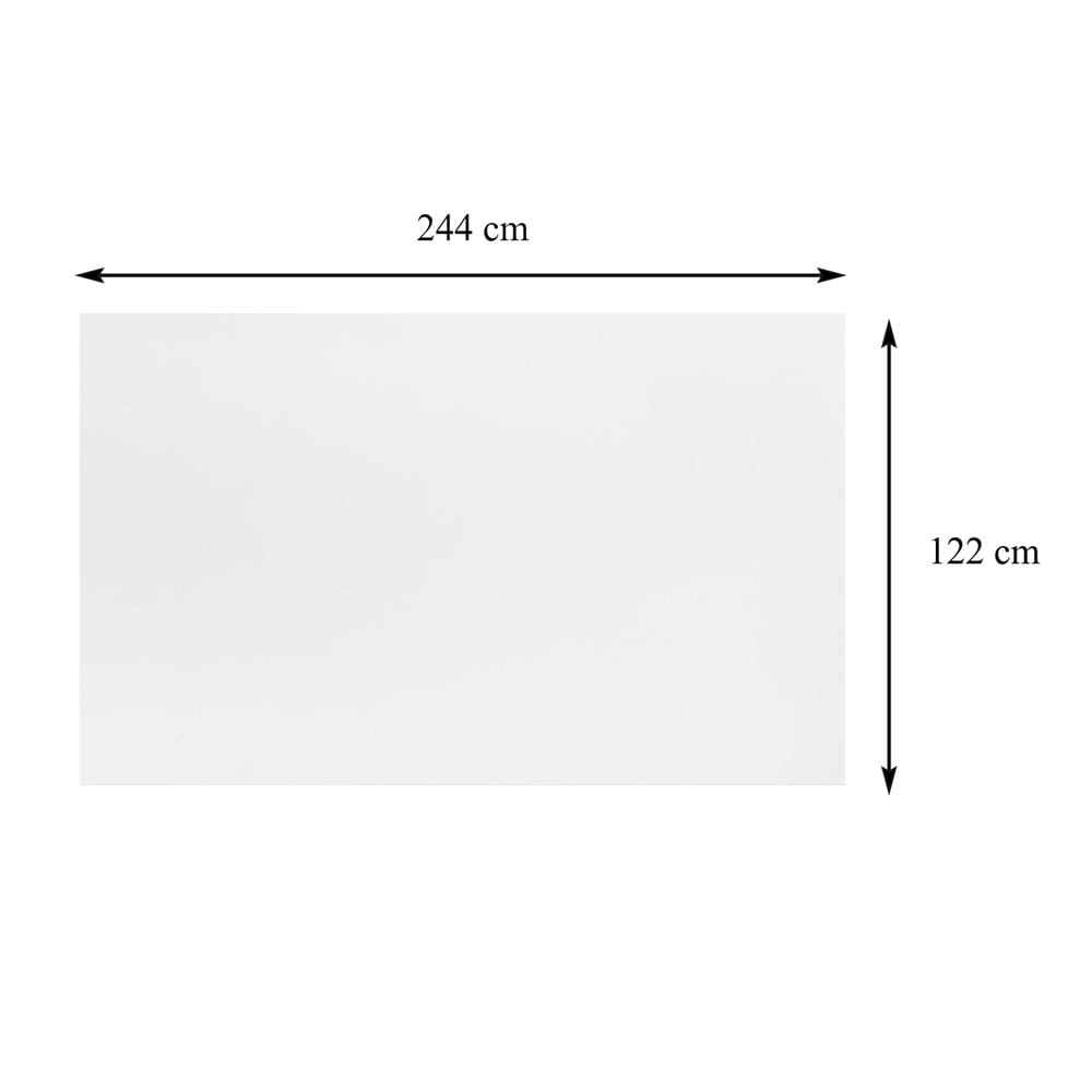 แผ่นพลาสวูด SUNSHIELD 6 มม.X1.22X2.44 ม. สีขาว