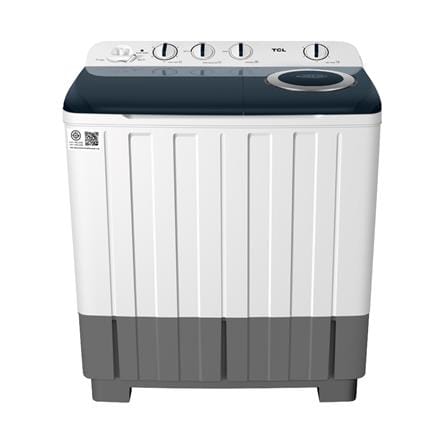 เครื่องซักผ้า 2 ถัง TCL WT089FTTG 8 กก. สีขาวเทา_0