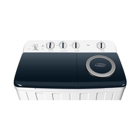 เครื่องซักผ้า 2 ถัง TCL WT089FTTG 8 กก. สีขาวเทา_4