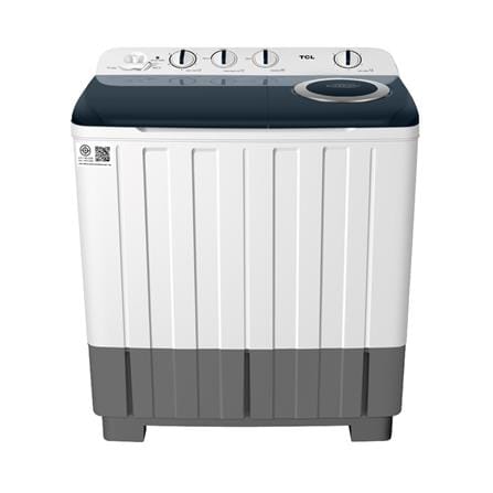 เครื่องซักผ้า 2 ถัง TCL WT109FTTG 10 กก. สีขาวเทา_0