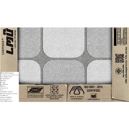 กระเบื้องพื้น 16x16 นิ้ว ภูผา เพชรพูล เทา A 0.96 ตร.ม._7