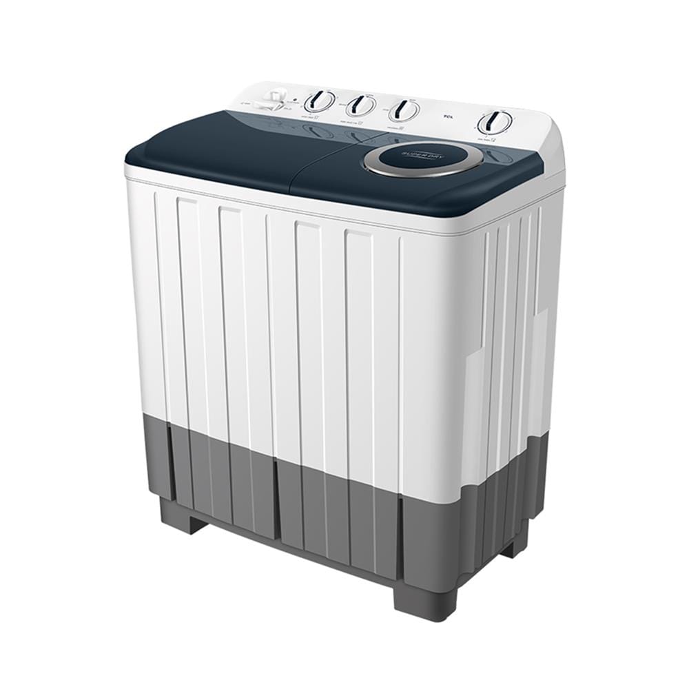 เครื่องซักผ้า 2 ถัง TCL WT149FTTG 14 กก. สีขาวเทา