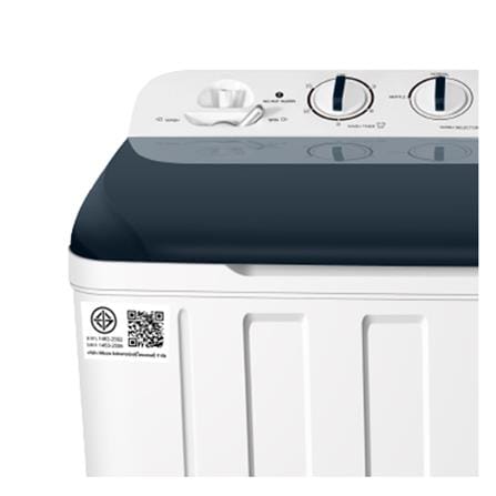 เครื่องซักผ้า 2 ถัง TCL WT149FTTG 14 กก. สีขาวเทา_7