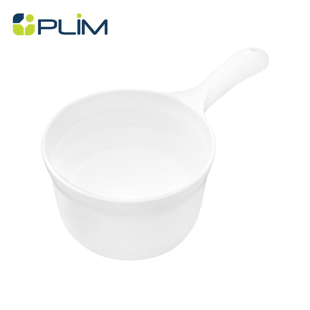 ขันน้ำกลมมีด้าม PLIM 32 ซม. สีขาว