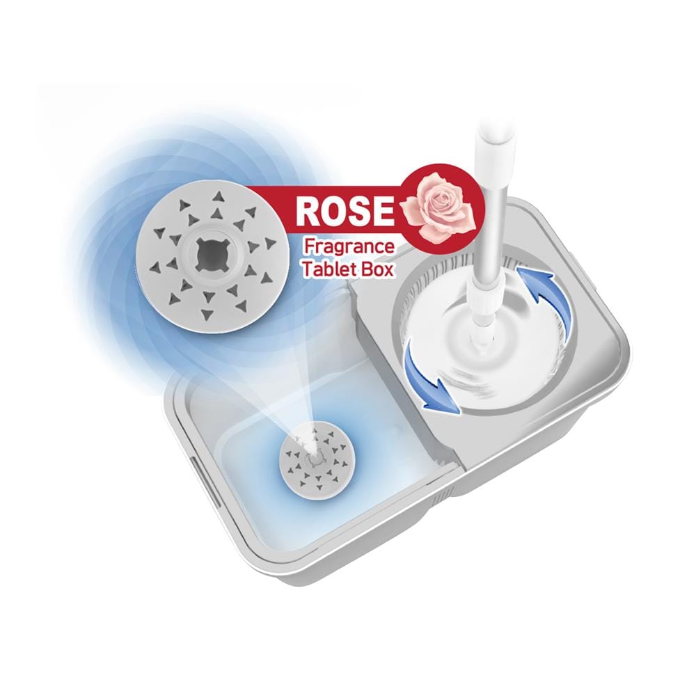 ชุดอุปกรณ์ถังปั่น FARCENT HAND PRESS SPIN MOP WW6105