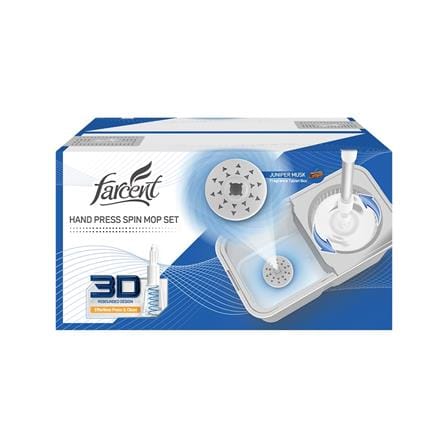ชุดอุปกรณ์ถังปั่น FARCENT HAND PRESS SPIN MOP WW6105_6
